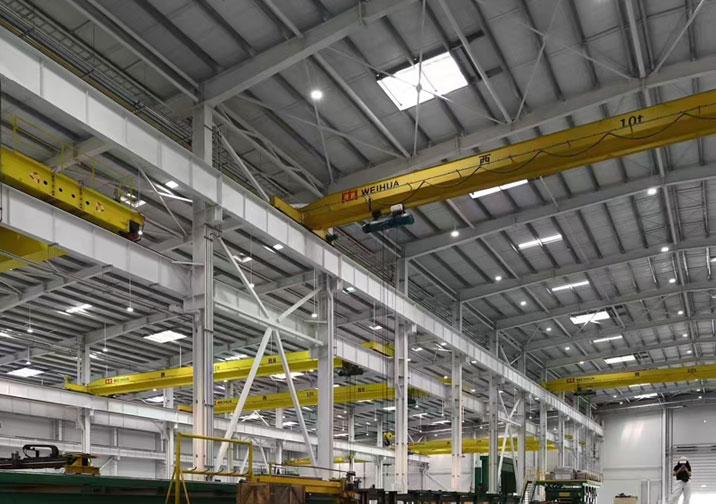 Inside the manufacturing workshop